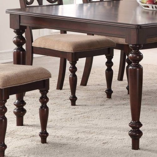 Laconia 7 Pieces Solid Wood Dining Sets (Set Of 7) (Photo 7 of 20)