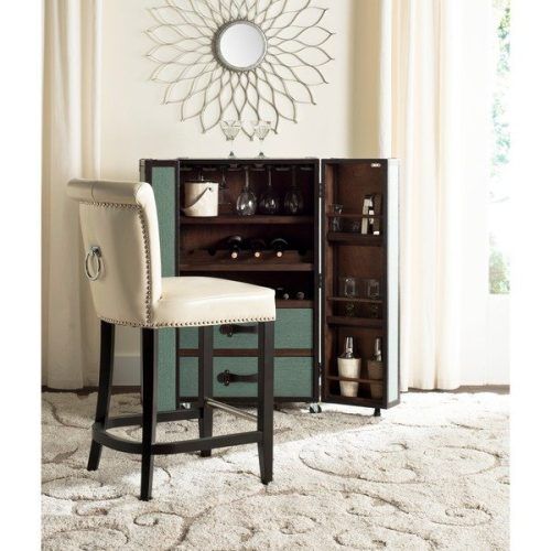 Laurent 7 Piece Counter Sets With Upholstered Counterstools (Photo 9 of 20)