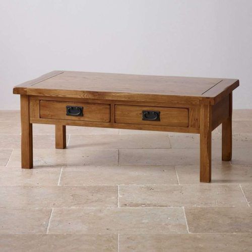 Oak Coffee Table With Drawers (Photo 11 of 20)