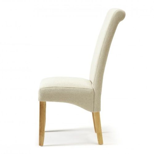 Oak Fabric Dining Chairs (Photo 15 of 20)