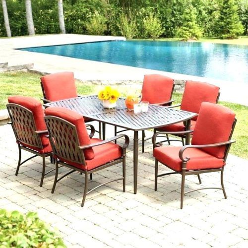 Outdoor Dining Table And Chairs Sets (Photo 20 of 20)
