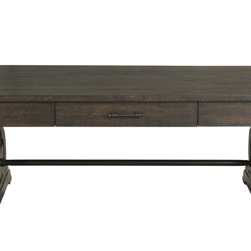 Paris Natural Wood And Iron 30-Inch Square Coffee Tables (Photo 20 of 20)