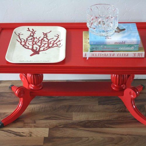 Red Coffee Tables (Photo 7 of 20)