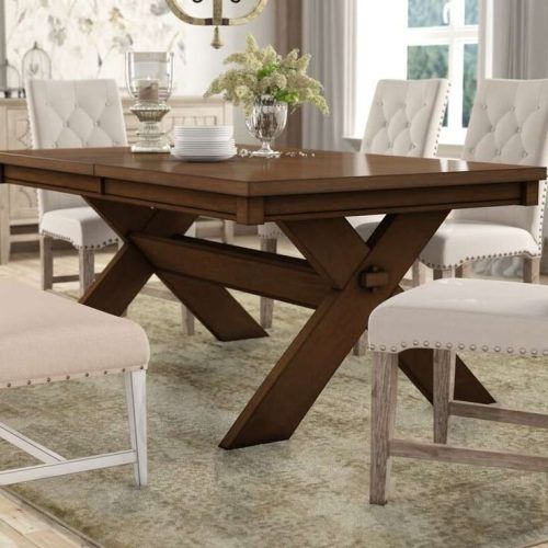 Katarina Extendable Rubberwood Solid Wood Dining Tables (Photo 19 of 20)