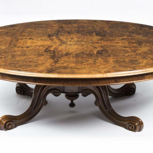 Round Carved Wood Coffee Tables (Photo 16 of 20)