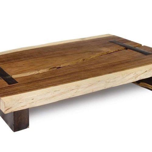 Solid Oak Beam Coffee Table (Photo 6 of 20)