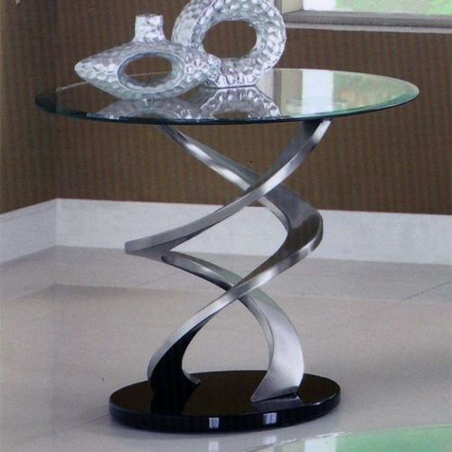 Spiral Glass Coffee Table (Photo 14 of 20)