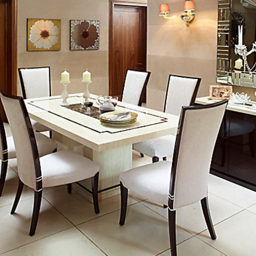 White Dining Tables Sets (Photo 16 of 20)