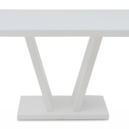 White Gloss Dining Tables 120Cm (Photo 20 of 20)