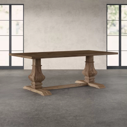 Febe Pine Solid Wood Dining Tables (Photo 18 of 20)