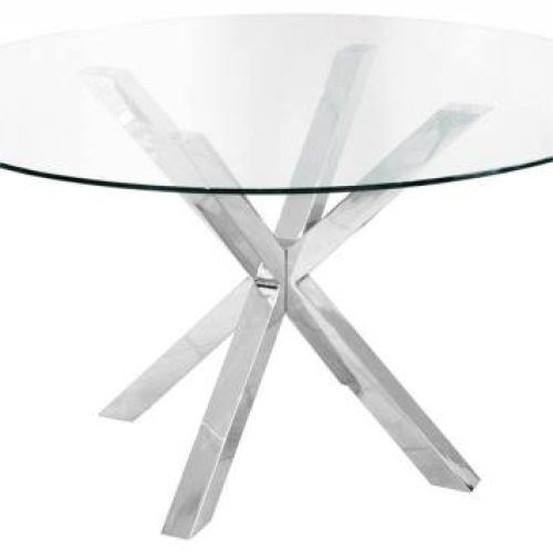 Chrome Glass Dining Tables (Photo 16 of 20)