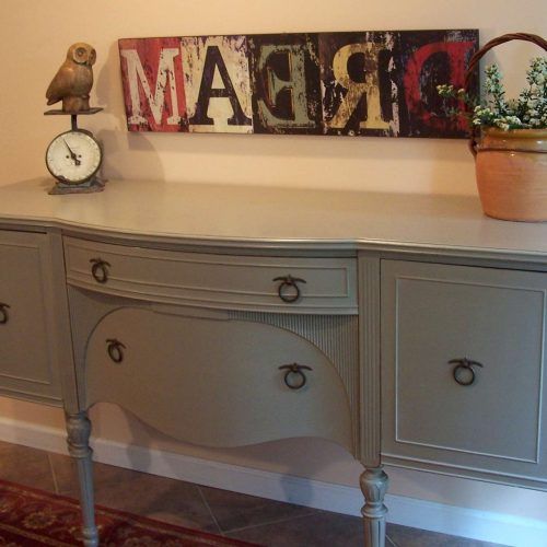 Annie Sloan Painted Sideboards (Photo 3 of 20)