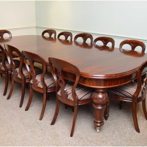 Mahogany Extending Dining Tables And Chairs (Photo 11 of 20)