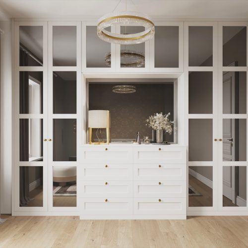 Wardrobes With Mirror And Drawers (Photo 12 of 20)