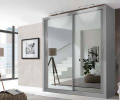 2024 Latest Double Wardrobes with Mirror