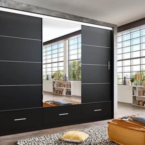 Double Wardrobes With Mirror (Photo 6 of 20)