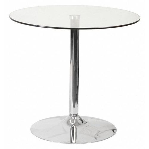 Collis Round Glass Breakroom Tables (Photo 13 of 20)