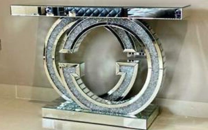 20 The Best Silver Mirror and Chrome Console Tables