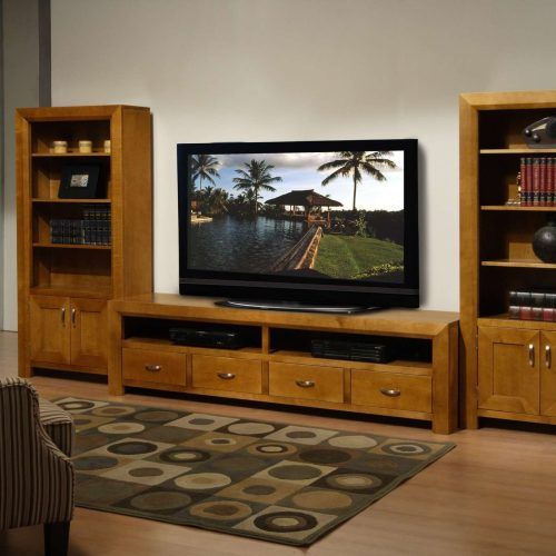 Wooden Tv Stands For 55 Inch Flat Screen (Photo 11 of 15)