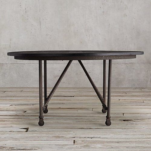 Deonte 38'' Iron Dining Tables (Photo 10 of 20)