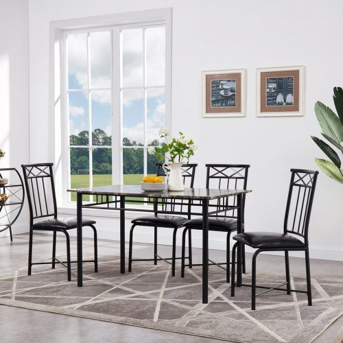 Taulbee 5 Piece Dining Sets (Photo 7 of 20)