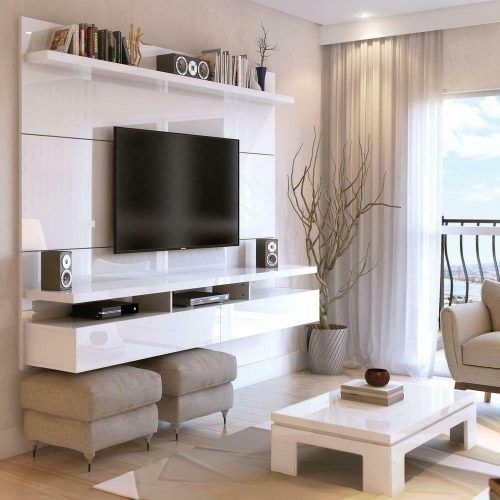 Bari 160 Wall Mounted Floating 63" Tv Stands (Photo 10 of 27)
