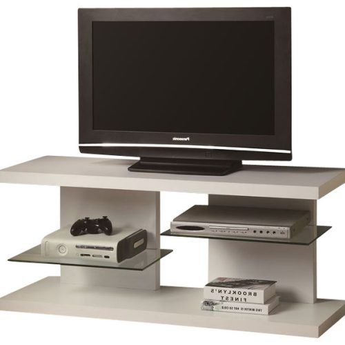 Hannu Tv Media Unit White Stands (Photo 8 of 20)