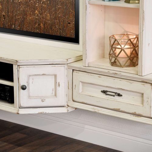Rustic White Tv Stands (Photo 12 of 15)
