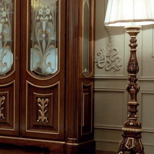 Carved Pattern Floor Lamps (Photo 10 of 20)