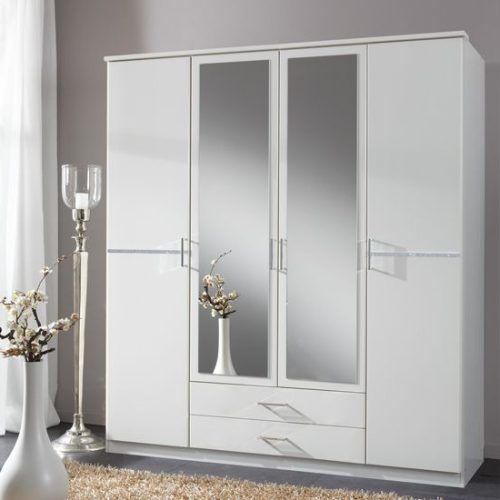 4 Door Wardrobes With Mirror And Drawers (Photo 8 of 20)