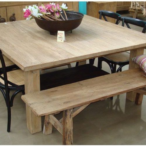 Square Oak Dining Tables (Photo 5 of 20)