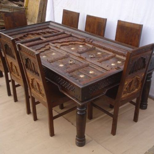Indian Dining Room Furniture (Photo 1 of 20)