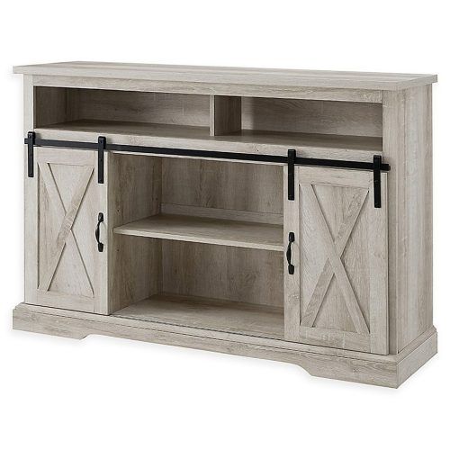 Woven Paths Barn Door Tv Stands In Multiple Finishes (Photo 9 of 20)