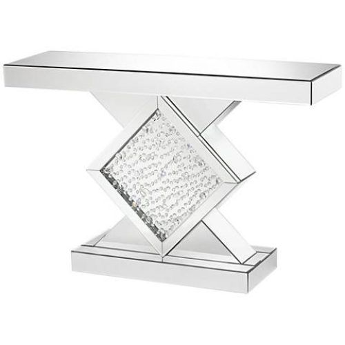 Mirrored And Chrome Modern Console Tables (Photo 16 of 20)