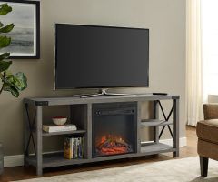 The 20 Best Collection of Chicago Tv Stands for Tvs Up to 70" with Fireplace Included