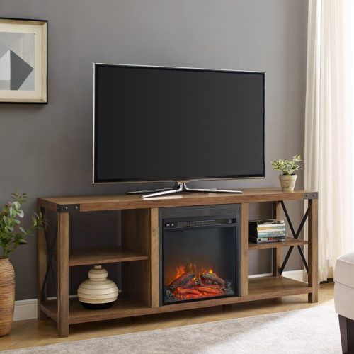 Rickard Tv Stands For Tvs Up To 65" With Fireplace Included (Photo 14 of 20)