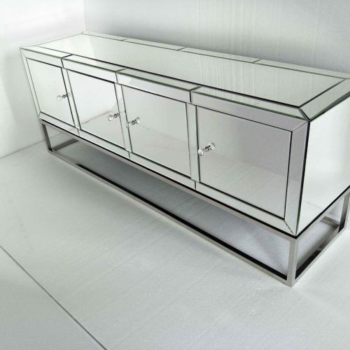 Loren Mirrored Wide Tv Unit Stands (Photo 14 of 20)
