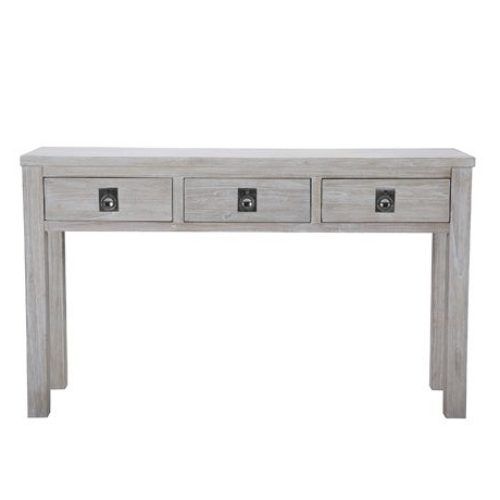 Gray Wash Console Tables (Photo 4 of 20)