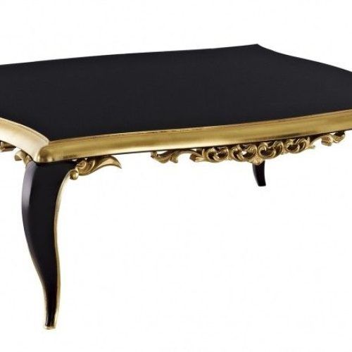 Antiqued Gold Leaf Coffee Tables (Photo 9 of 20)