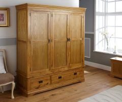 The 20 Best Collection of Triple Oak Wardrobes