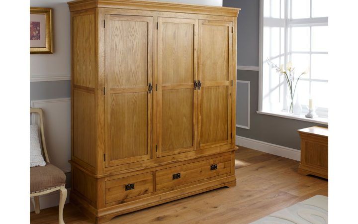 The 20 Best Collection of Triple Oak Wardrobes