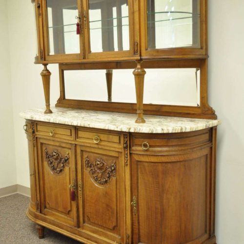 Antique Marble Top Sideboards (Photo 16 of 20)