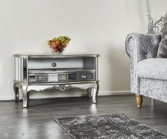 The Best Fitzgerald Mirrored Tv Stands