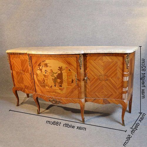 Antique Marble Top Sideboards (Photo 18 of 20)