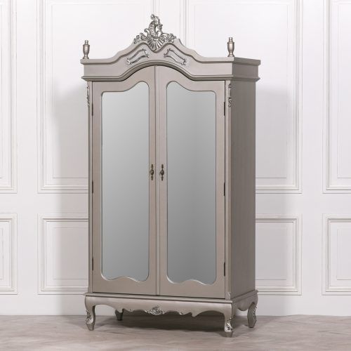 Silver French Wardrobes (Photo 5 of 20)