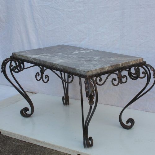 Iron Marble Coffee Tables (Photo 16 of 20)