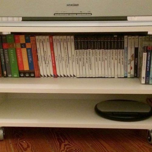 Small Tv Stands On Wheels (Photo 7 of 20)