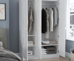 20 Collection of Wardrobes with Hanging Rod