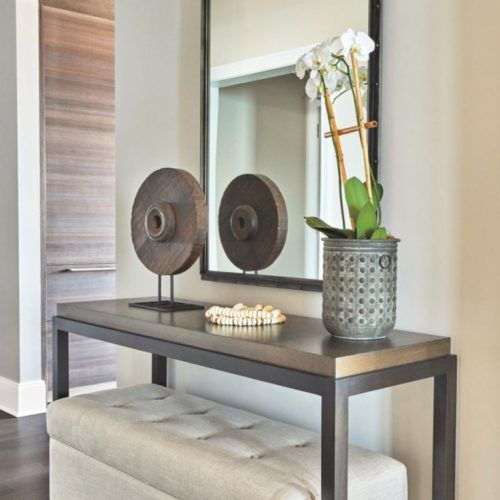 Parsons Grey Marble Top & Elm Base 48X16 Console Tables (Photo 18 of 20)