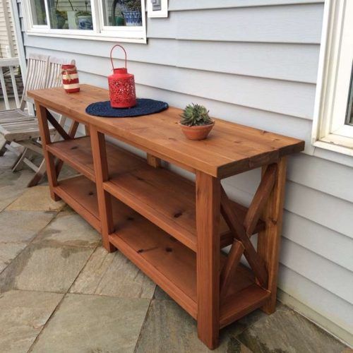 Outdoor Sideboards With Console Table (Photo 15 of 20)